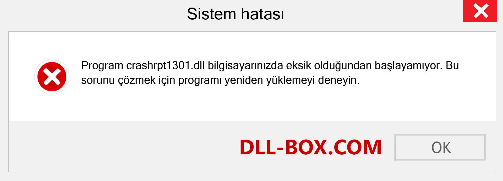 crashrpt1301.dll dosyası eksik mi? Windows 7, 8, 10 için İndirin - Windows'ta crashrpt1301 dll Eksik Hatasını Düzeltin, fotoğraflar, resimler